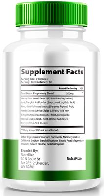 (2 Pack) Eroboost Supplement for Men, Eroboost Male Supplement, Daily Nutrition to Support Peak Performance and Overall Wellness, Official Ero Boost Formula Reviews (120 Capsules)