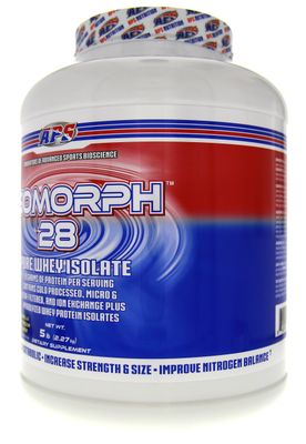 APS Nutrition Isomorph Protein Powder Supplement | Whey Protein Isolate | Ultra- Filtered | 28g Protein |Vanilla Ice Cream, 5 Pound (Pack of 1)