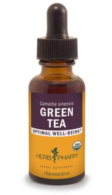 Herb Pharm Certified Organic Green Tea Liquid Extract - 1 Ounce