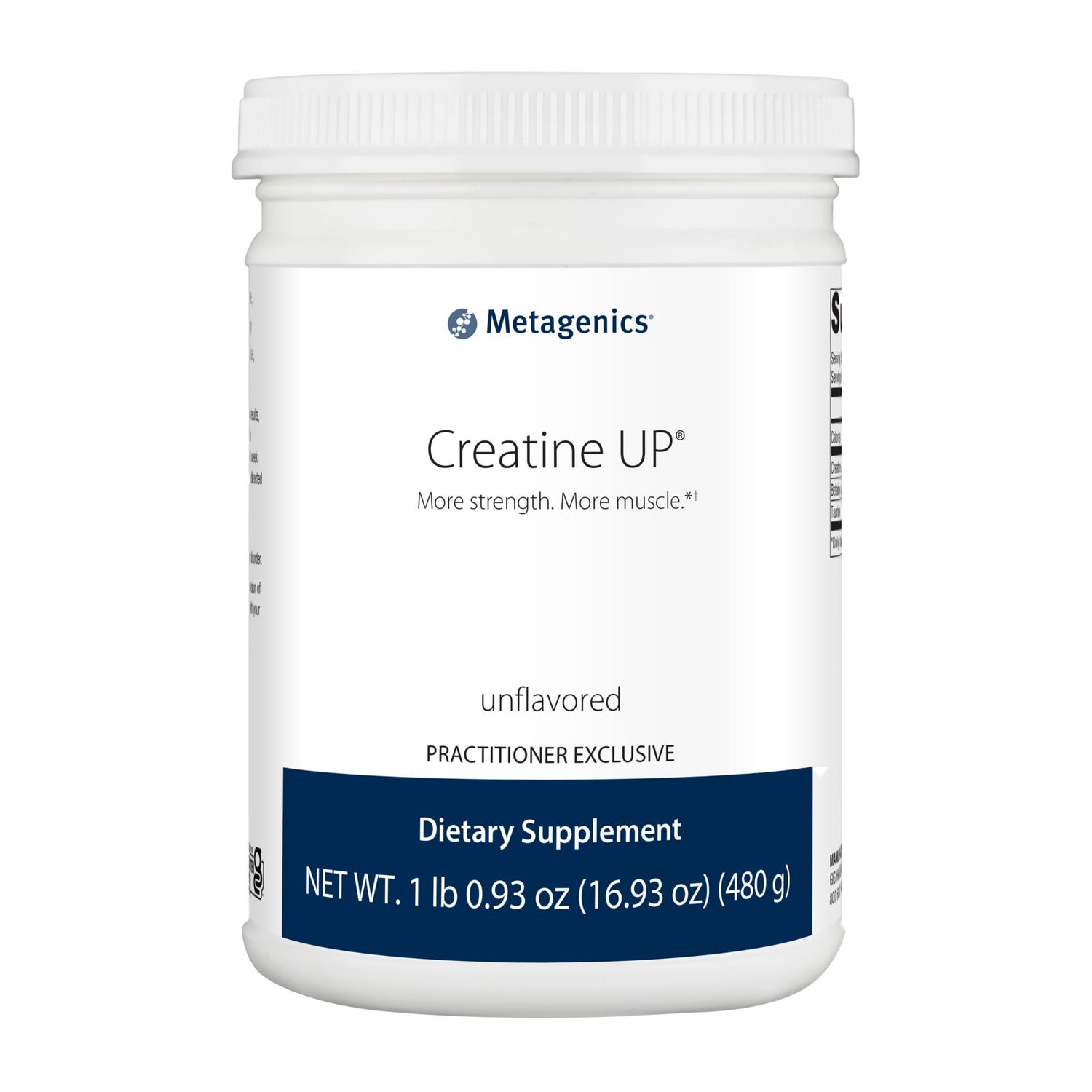 Metagenics Creatine UP - Creatine Monohydrate Powder - Muscle Builder for Lean Muscle Growth* - with Betaine &amp; Taurine - Unflavored - 16.93 oz