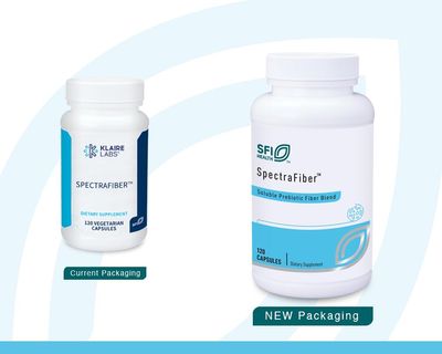 Klaire Labs Spectrafiber - Hypoallergenic 9 Soluble Fiber Blend with Apple Pectin &amp; Glucomannan, No Psyllium &amp; Gluten-Free (120 Capsules)