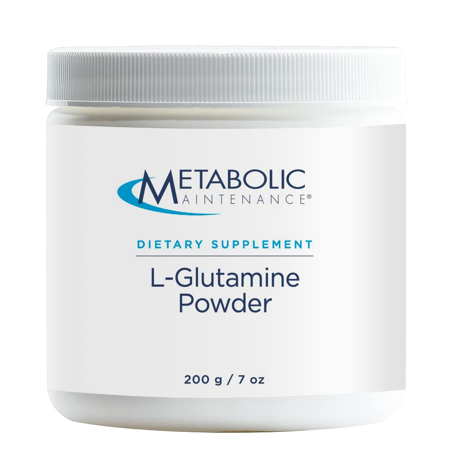 Metabolic Maintenance L-Glutamine Powder - Amino Acid L-Glutamine for Gut Health + Immune Support - Water Soluble L-Glutamine Powder for Daily Use (200 Servings)