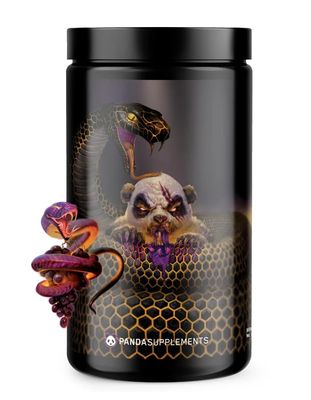 Undergound Bio Labs: Panda Supps Pandamic, Extreme Pre Workout for Maximum Performance, Pump, and Focus (40 Scoops) (Grape Bubblegum)