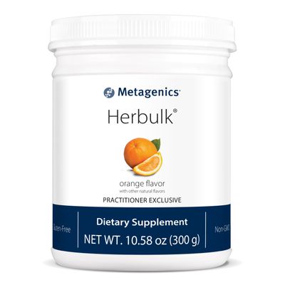 Metagenics Herbulk - Orange Flavor with Other Natural Flavors - 30 Servings