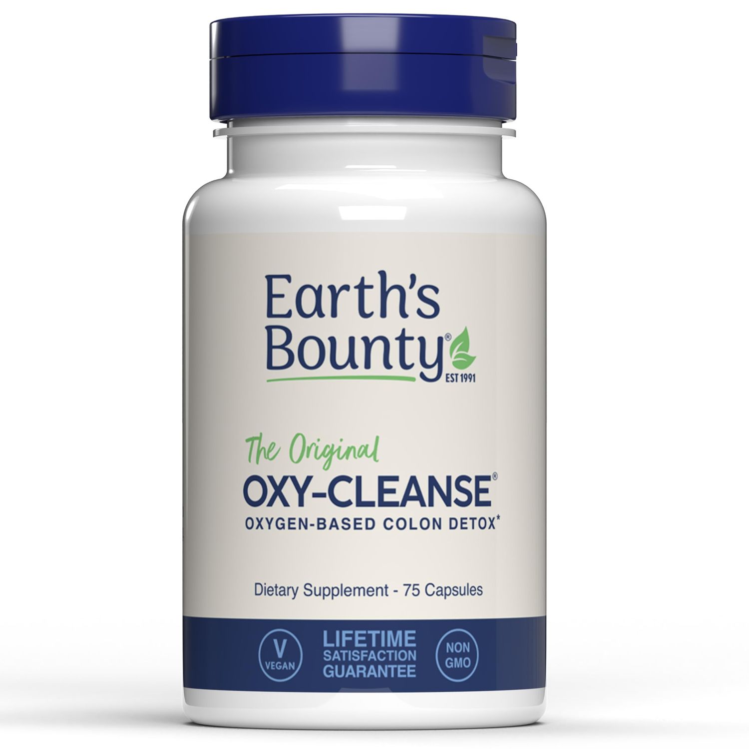 Earth&#39;s Bounty - Oxy-Cleanse Colon Conditioner - Gentle Colon Cleanse for Digestive Wellness - Constipation Relief - Natural Colon Detox - 75 Capsules