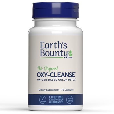 Earth&#39;s Bounty - Oxy-Cleanse Colon Conditioner - Gentle Colon Cleanse for Digestive Wellness - Constipation Relief - Natural Colon Detox - 75 Capsules
