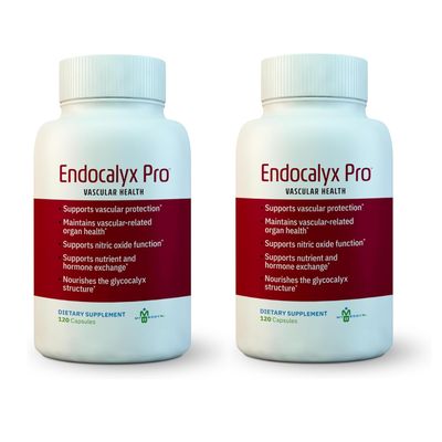 MYBODYRX Endocalyx Pro - Vascular &amp; Microcirculation Health Supplement 120 Capsules | Support Vascular Protection | Support Nitric Oxide Functions | Nourishes The Glycocalyx Structure