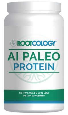 Rootcology by Dr. Izabella Wentz | AI Paleo Protein | Unflavored Hydrolyzed Beef Protein Powder with 26g Beef Protein per Serving | 30 Servings
