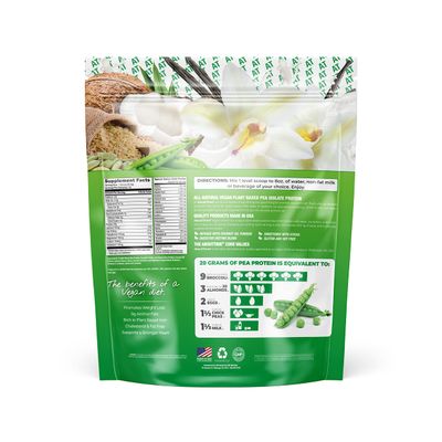 About Time Vegan Protein Supplement, Vanilla, 2 Pound