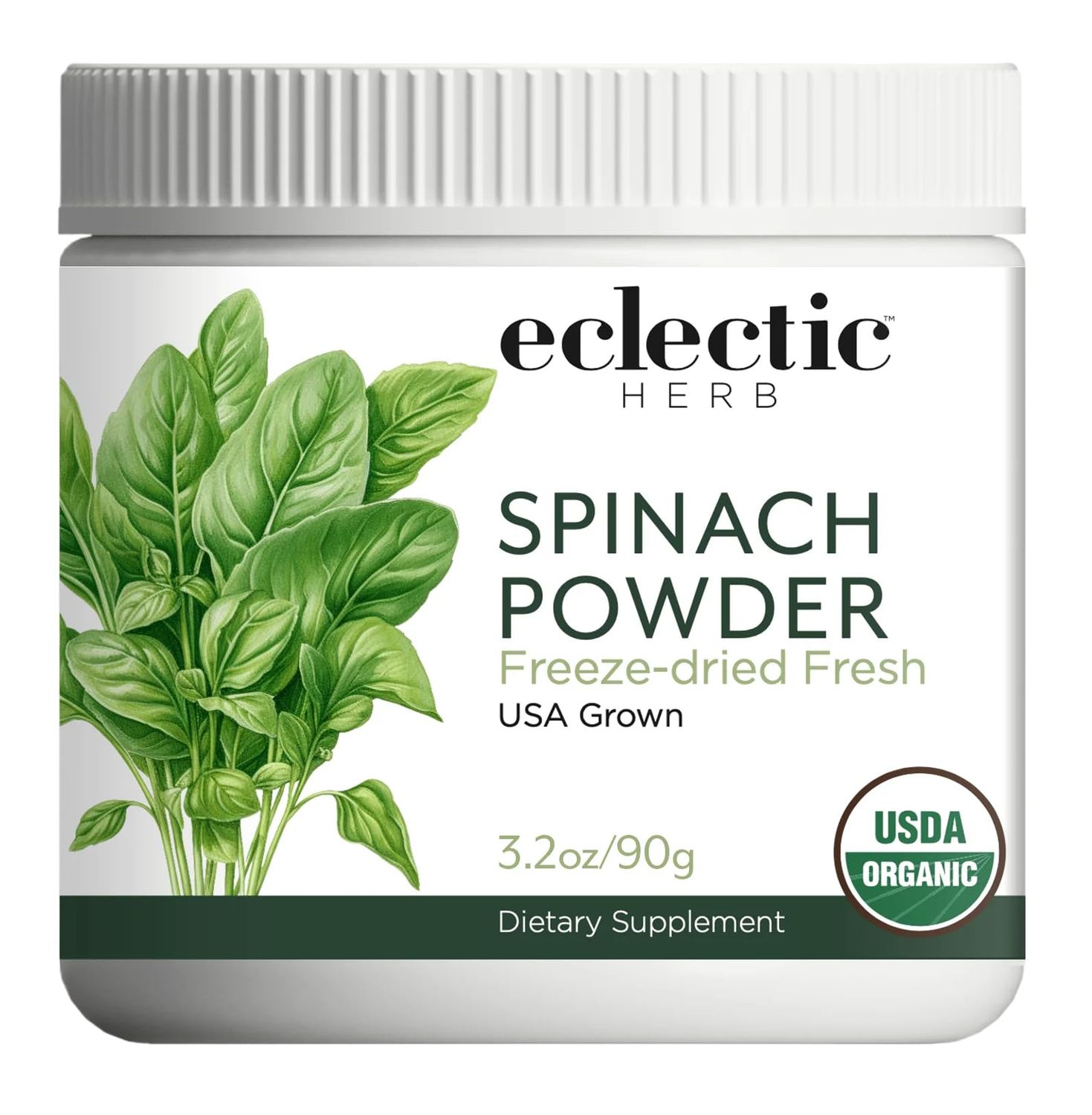 Eclectic Herb Spinach Powder 90 Grams
