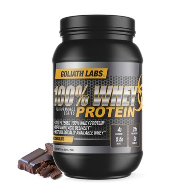 Goliath Labs  100% Whey Protein Powder 5 lb (Chocolate)