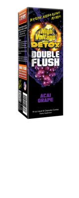 High Voltage Detox Double Flush Acai Grape