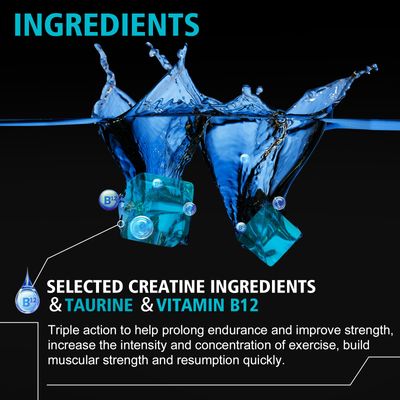 Beauty Bar Creatine Monohydrate Gummies,6200mg for Men &amp; Women-120 Gummies,Sugar Free Chewable Creatine Monohydrate for Muscle Strength,Energy Boost,Blueberry Flavor