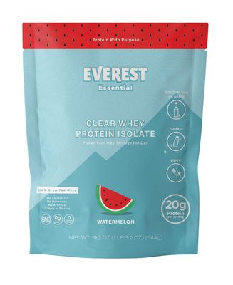 Everest Essential, Whey Protein Powder for Adults, Watermelon (20 Servings Per Bag)