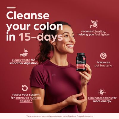 Colon Cleanse Berberine Supplement 1500mg - 15-Day Advanced Detox for Men &amp; Women - Extra Strength w/Senna Leaf, Fast-Acting Natural for Constipation, Gut Health &amp; Bloating Relief - THINBI