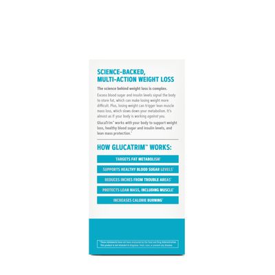 GNC Total Lean GlucaTrim - 120 Capsules (60 Servings)