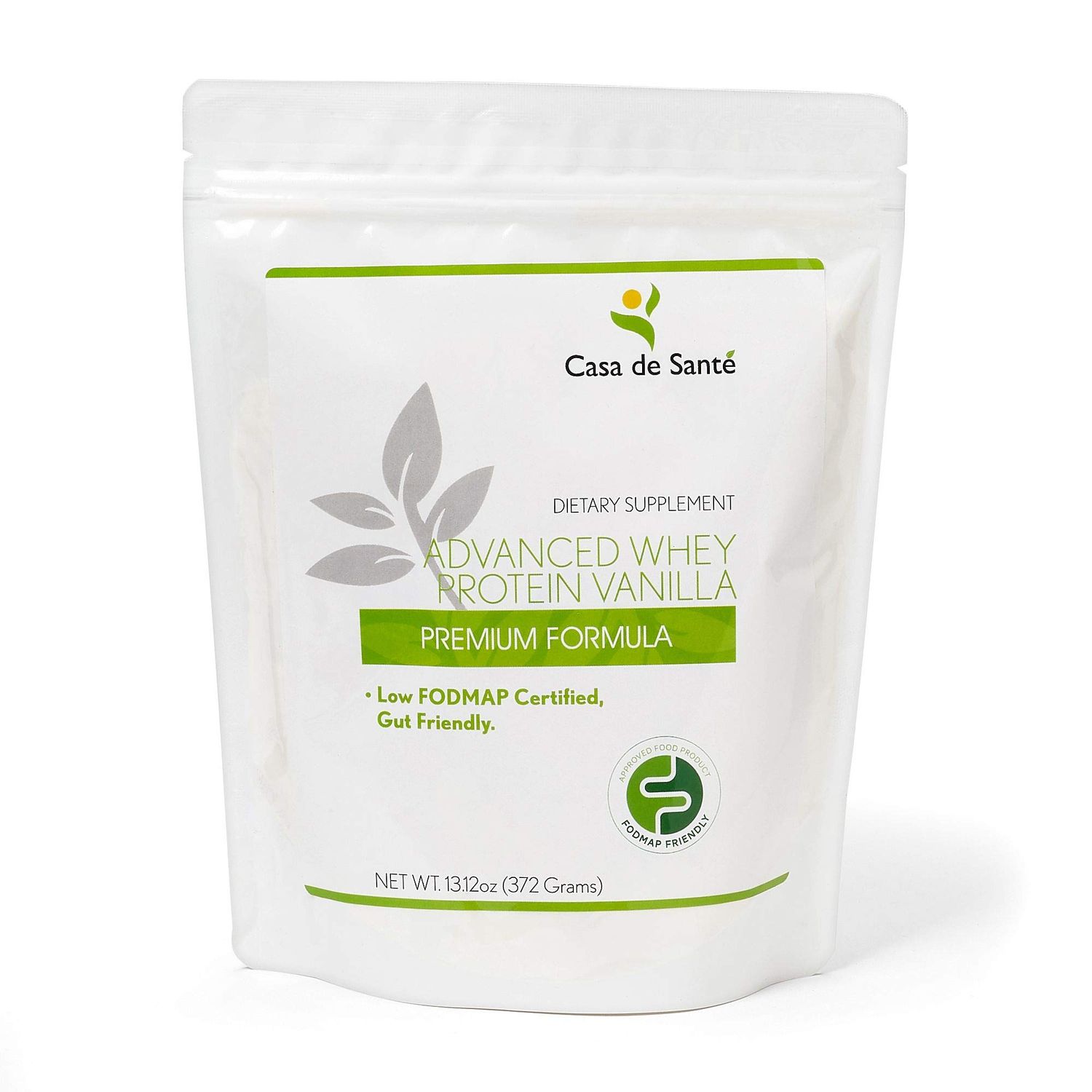 Low FODMAP Elemental Diet Protein Powder for IBS &amp; SIBO Keto Paleo| ProHydrolase Digestive Enzymes| Gluten Soy Sugar &amp; Grain Free, Low Carb Whey Protein Isolate (WPI) Gut Friendly All Natural Vanilla