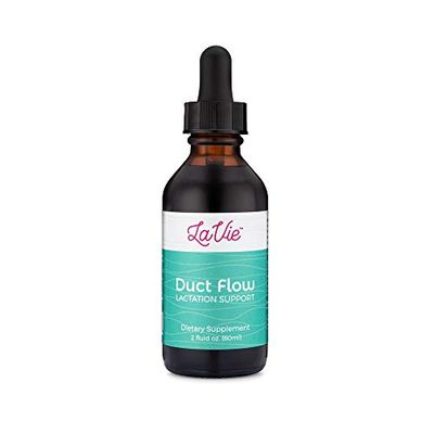 Duct Flow Lactation Support - Clogged Milk Duct Relief Supplement, Herbal Breastfeeding Support Supplement Tincture for Breast Engorgement Relief and Clogged Milk Ducts (2 Fl. Oz)