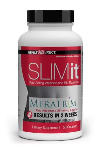 HEALTH DIRECT - SLIMit with Meratrim - Natural metabolic for Women &amp; Men - Targets Fat Cells, Supports Metabolic Health - 56 Capsules