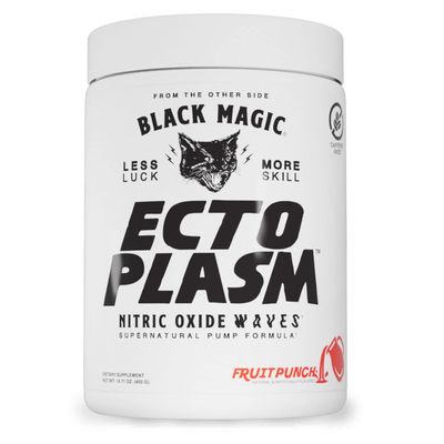 Black Magic Supply Ecto Plasm Non-Stimulant Pump Igniter | Supernatural Pump Formula | Increased Hydration &amp; Vascularity | 20 Scoops | Fruit Punch