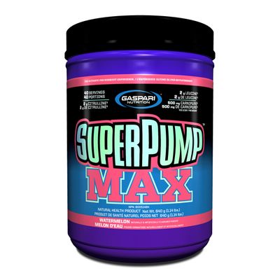 Gaspari Nutrition Superpump Max, Watermelon, 1.41-Pounds