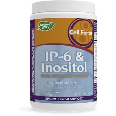 Nature&#39;s Way Cell Fort IP-6 &amp; Inositol Ultra-Strength Powder Supplement, Immune Support*, Citrus Flavored, 14.6 Oz