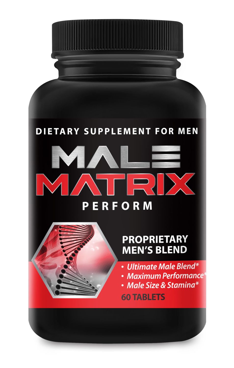 XL Science Male Matrix- Enlargement Pills for Men- Amplify Male Size- Extend in Length, Engorge in Girth- Boost Up to 3 Inches in 90 Days- Stamina Multiplier- 60 Tablets