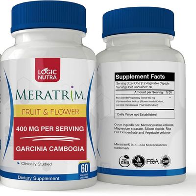 Logic Nutra Meratrim Proprietary Blend 400 mg - Garcinia Mangostana (Fruit Rind) Extract - Stimulant Free - 60 Vegetable Capsules