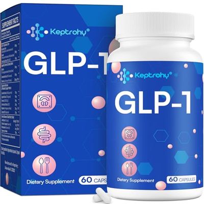 GLP-1 Support | GLP-1 Supplement, GLP Support Core with Synbiotics, Hops Extract, Eriocitrin Support GLP-1 Level Naturally, Natural GLP-1 Supplement for Women and Men, Take Before Meal - 60 Count