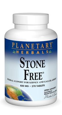 PLANETARY HERBALS Stone Free, Herbal Support for Kidney and Gallbladder, 270 Count