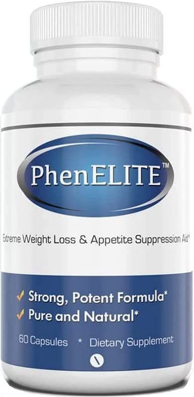 Phenelite Fat Burner for Women - Weight Loss Support and Diet Pills for Helping Reduce Belly Fat - Supplement Made of Raspberry Ketones and Premier Plant Extracts - Appetite Suppressant, Vegan