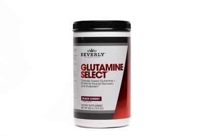 Beverly International Glutamine Select, 60 Servings. Clinically Dosed L-Glutamine and Amino Acid Formula for Lean Muscle and Recovery. Sugar-Free Powder. BCAAs.