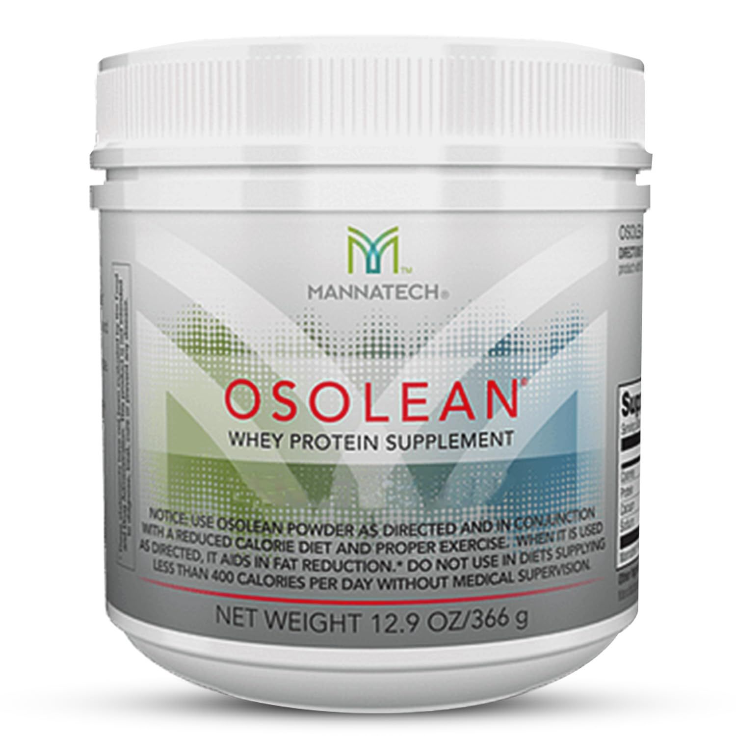 Mannatech Protein Powder, OsoLean (Canister) 12.9 oz