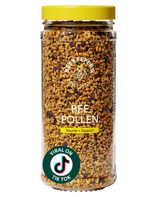 Beekeeper&#39;s Naturals - 100% Raw Bee Pollen Granules, Natural Preserved Enzymes, Source of Vitamin B, Minerals, Amino Acids &amp; Protein - Paleo &amp; Keto Friendly, Gluten Free (5.2 oz)