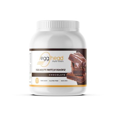 Egghead Nutrition - Egg White Protein - 24 G (Grams) 3.3 Pound, Non Dairy, Gluten Free, Non GMO, Made in The USA (Chocolate)