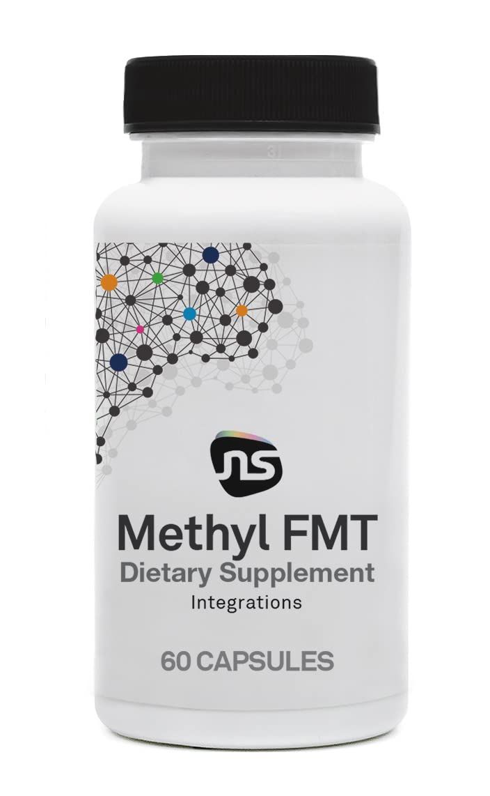 NeuroScience Methyl FMT - Homocysteine + Methylation Support for Adults, Kids + Teens - B Vitamins, Methyl Folate, Vitamin B12 &amp; B6, Minerals (60 Capsules)