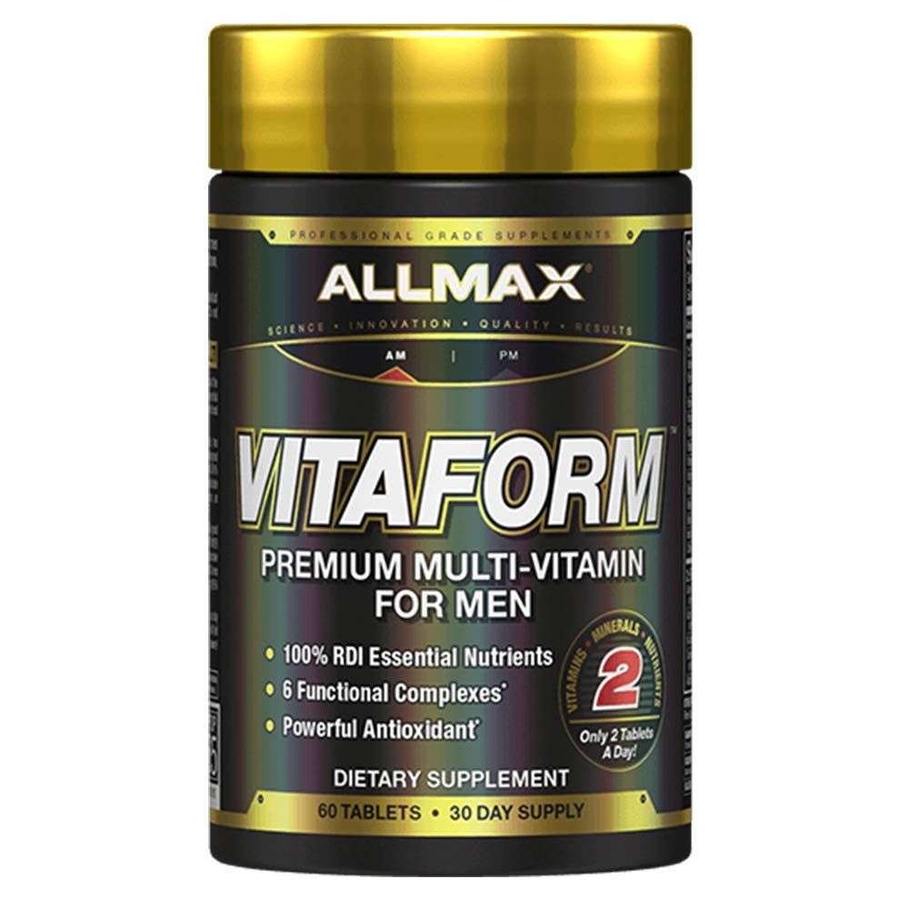 ALLMAX Nutrition - Vitaform - Multi-Vitamin for Men, 60 Tablets (Pack of 1)
