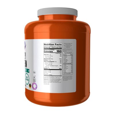 NOW Foods Sports Nutrition, Whey Protein, 24 g With BCAAs, Creamy Chocolate Powder, 6-Pound