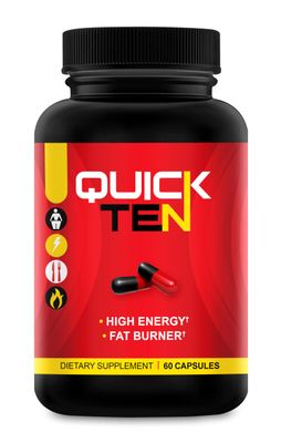 Nutriment Quick Ten - Best Weight Loss Pills - Natural Metabolism Booster, Appetite Suppressant, Fat Burner Pills - Premium Diet Pills for Women and Men - Energy and Focus Blend - 60 Capsules