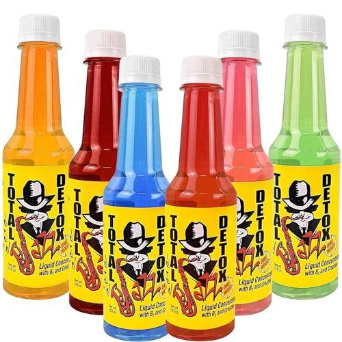 10oz Jazz Total Detox Liquid Concentrate with B2 &amp; Creatine Variety Pack (3)
