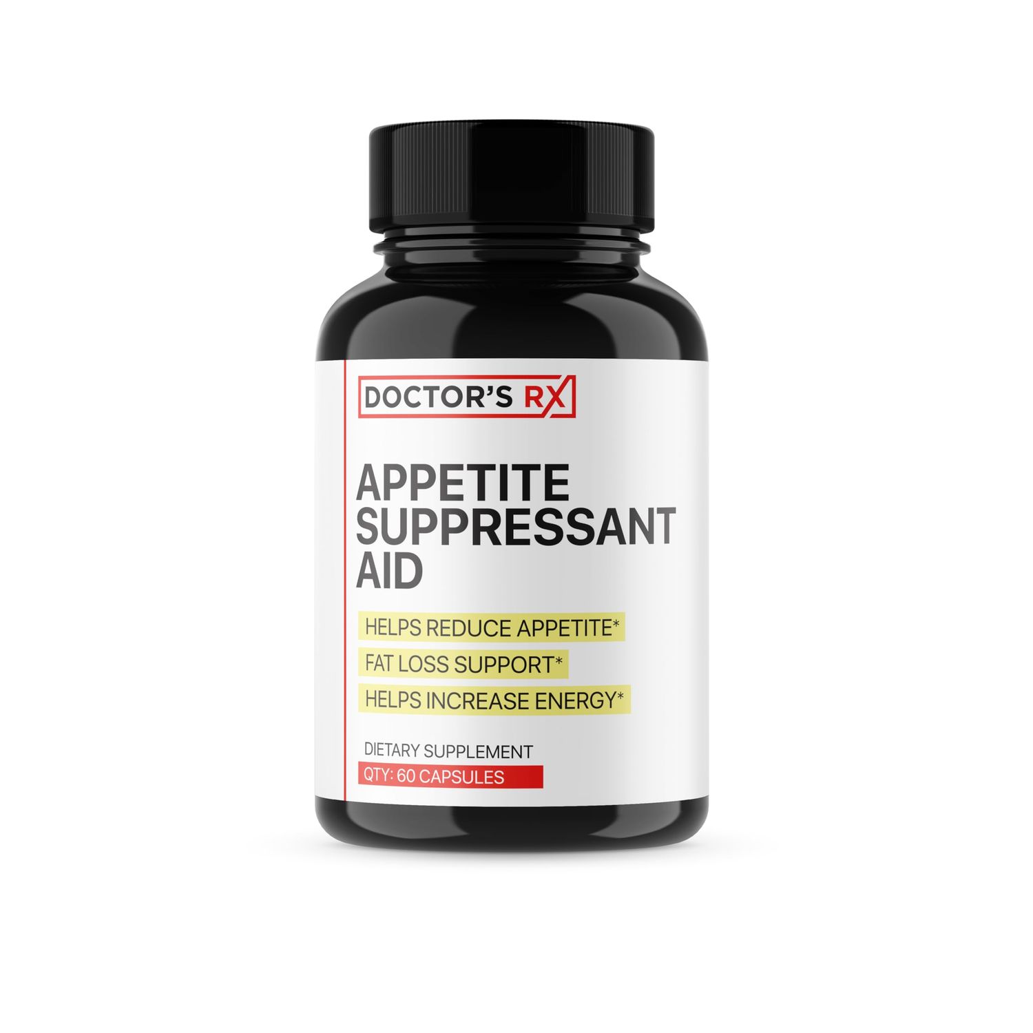 #1 Rated Appetite Suppressant Supplement | Best Metabolism Booster for Weight Loss, Suppress Appetite, Lose Up to 40lbs in 60 Days | Extra Strength w/ 8 Ingredients | Weight Loss Pills - 60 Servings