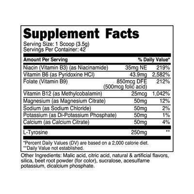 TransformHQ Hydration Drink Mix 42 Servings (Cherry Candy) - Electrolytes, Mental Clarity, Vitamins