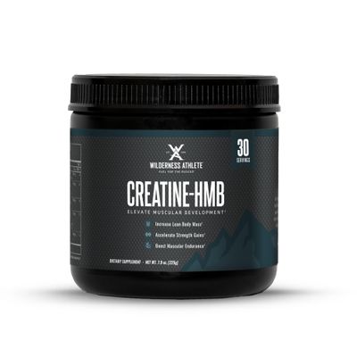 Wilderness Athlete - Creatine HMB - Micronized Creatine Monohydrate Powder HMB and Vitamin D3 Supplement - Creatine Powder Butyrate Supplement - Best Rated Creatine for Women &amp; Men