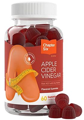 Zahler - Apple Cider Vinegar Gummies Kosher &amp; Delicious ACV for Women Men Raw with The Mother Detox Support Cleanse Gut Health Metabolism 60 Flavored