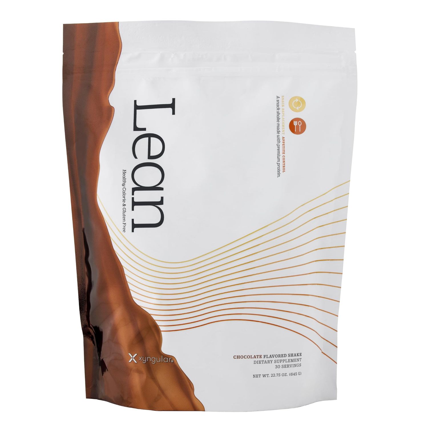 Xyngular Lean Chocolate Protein Shake | 15 Servings | 0g Sugar | High Protein, Low Carb | Supports Muscle Recovery, Healthy Metabolism &amp; Fitness Goals for Active Lifestyles