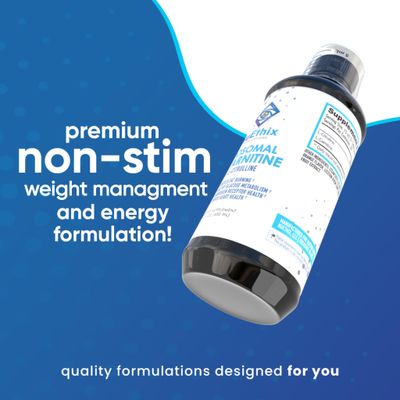 NuEthix Formulations Lipsomal L-Carnitine Supplement 600mg with L-Citrulline 1000mg for Healthy Weight Management, Fat Metabolism, Energy Production and Increased Blood Flow, For Men &amp; Women
