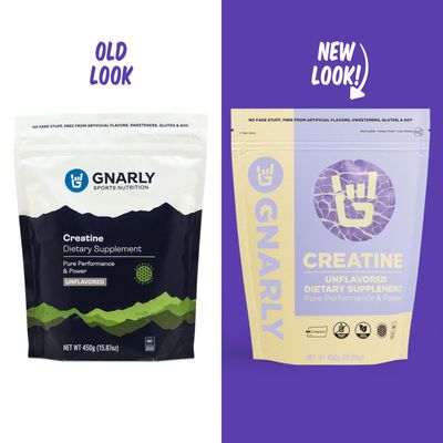 Gnarly Nutrition Creatine Powder - Creapure, Vegan Creatine Supplement, NSF Sport Certified, Optimized Recovery, Sports Nutrition, 5g Creatine Monohydrate, Unflavored (15.87oz)