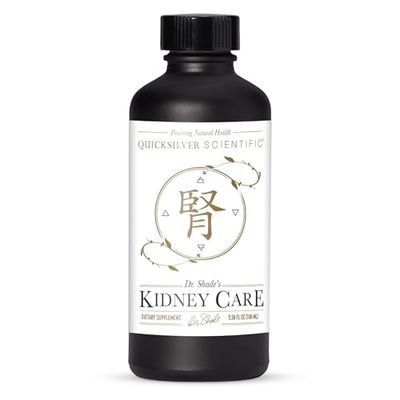 Quicksilver Scientific Kidney Care - Kidney Cleanse &amp; Lymphatic Drainage Supplements - Astragaloside IV Extract, Zhu Ling, Goldenrod, Ferulic Acid, He Shou Wu &amp; Dandelion Leaf (3.38oz / 100ml)