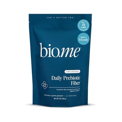 Daily Prebiotic Fiber - Fiber Supplement Powder for Digestive Health &amp; Gut Health - Fiber Powder Unflavored Prebiotics, Non-GMO Dietary Fiber, Gluten &amp; Sugar Free Soluble Fiber Supplements-30 Servings