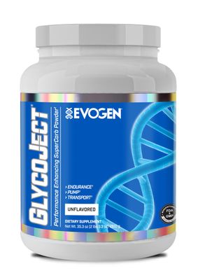 Evogen GlycoJect Powder Unflavored, Performance Carbohydrate Fuel for Muscle, Endurance, for Men &amp; Women, 36 Servings